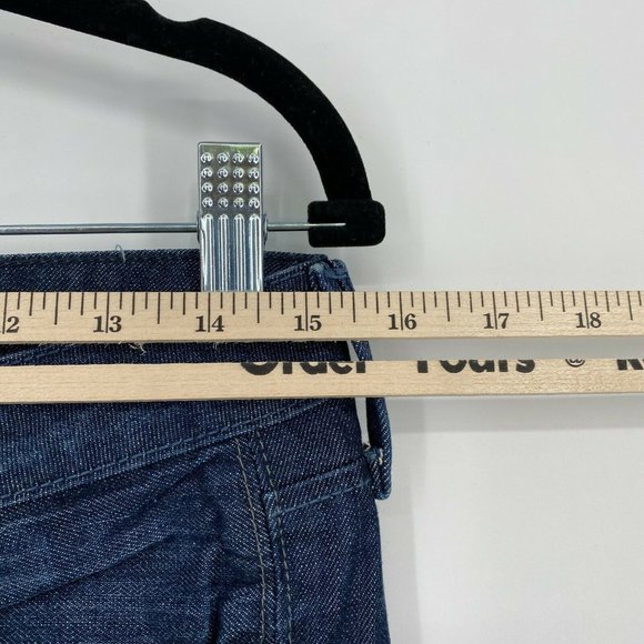 American Eagle True Bootcut Jeans Women's Size 6 Mid Rise Stretch Denim Blue - Picture 10 of 12